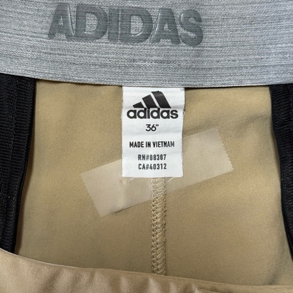 Adidas Men's Tan Shorts - Picture 4 of 4